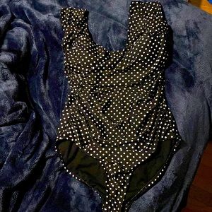 Swimsuit For All - polka dot swimsuit - Size 18 - one piece